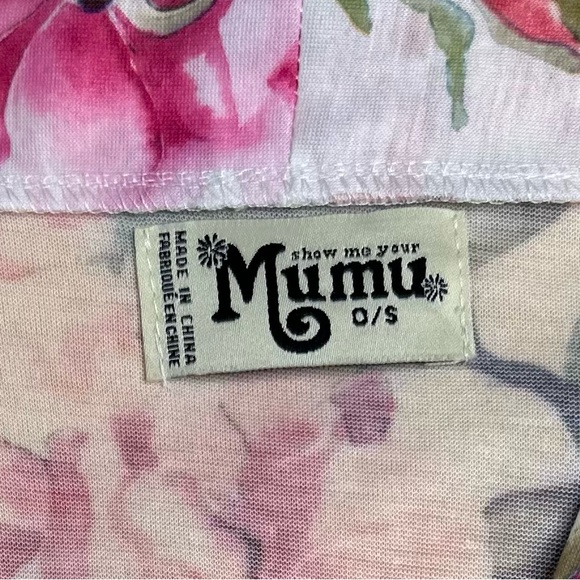 Show Me Your MuMu Floral Robe - Pink and Green - Picture 6 of 8